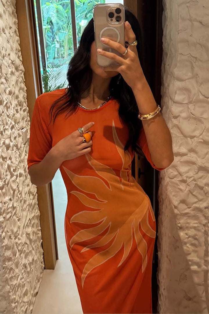 Orange Sol Izzy Dress