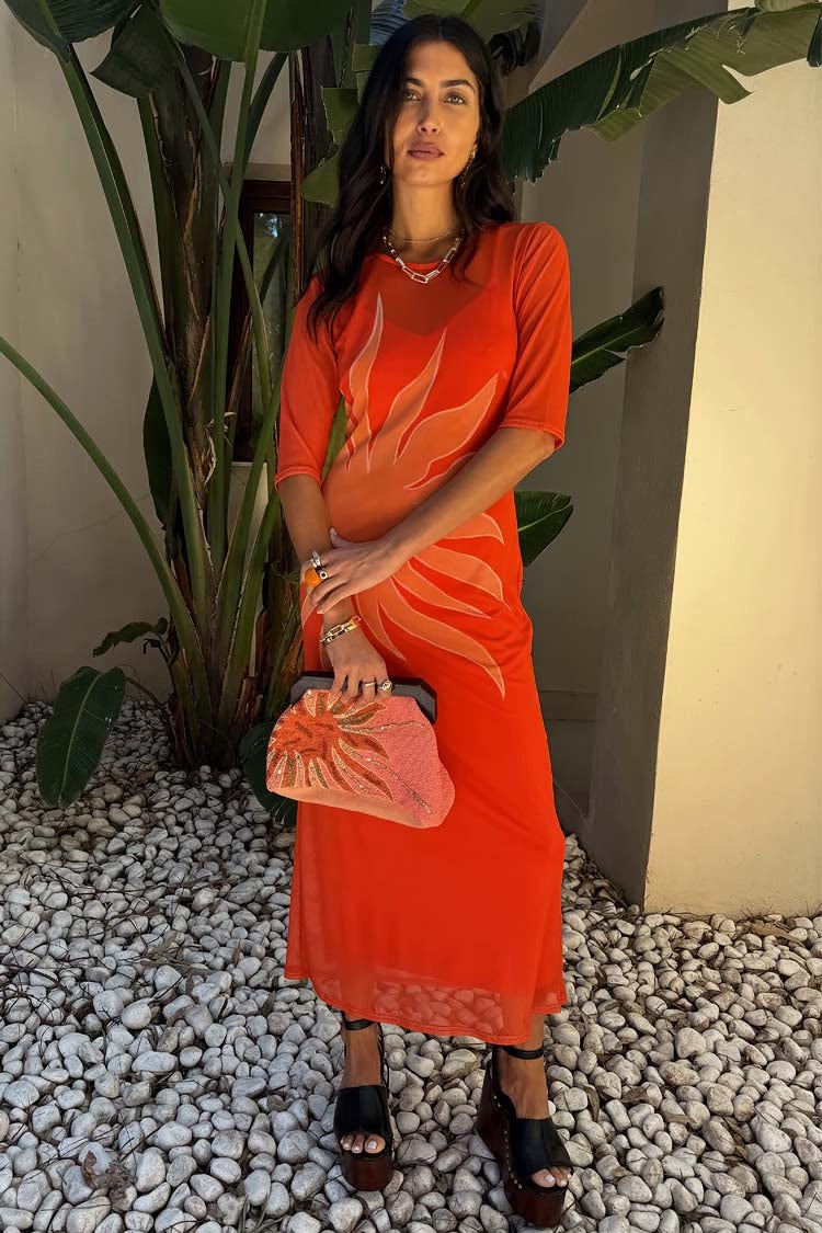 Orange Sol Izzy Dress