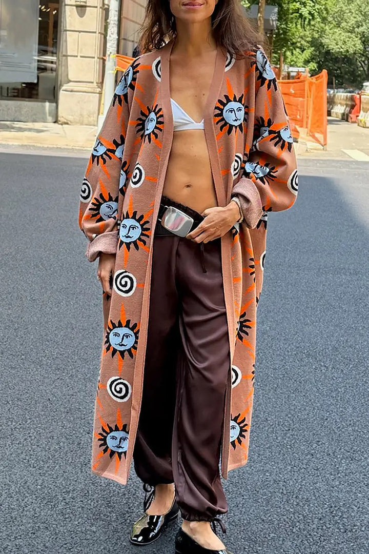 Tan sun cardigan