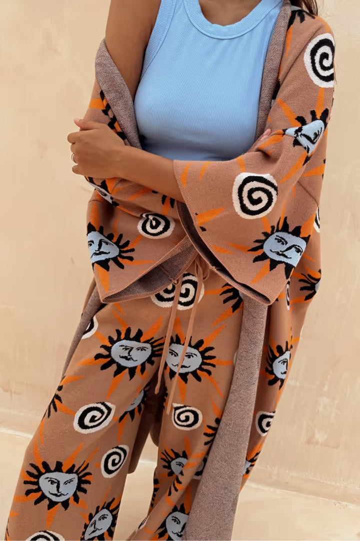 Tan sun cardigan