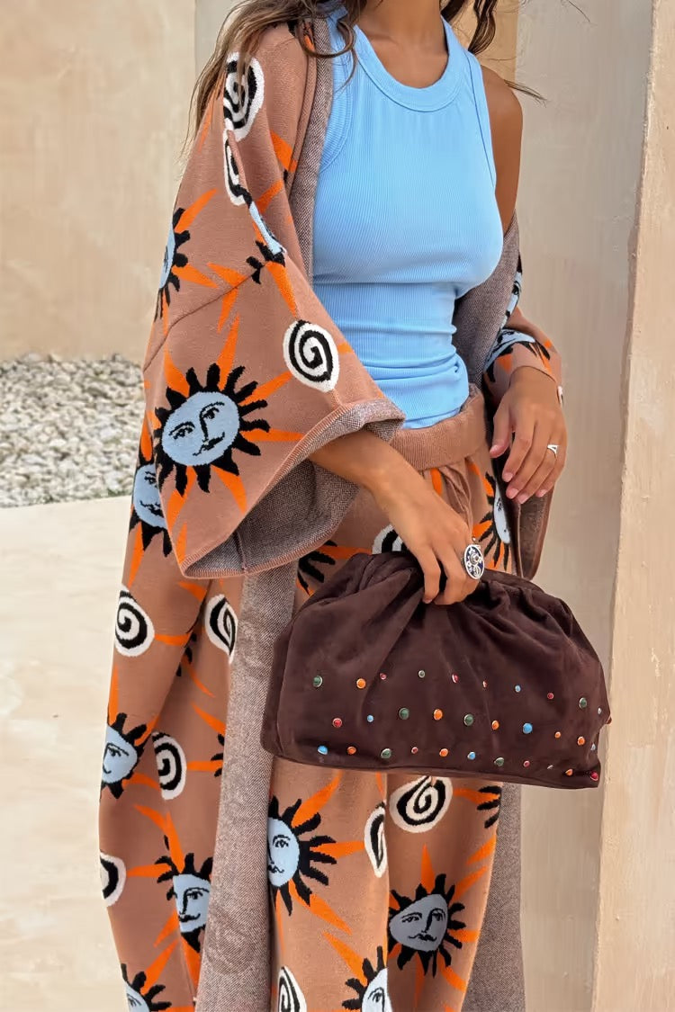 Tan sun cardigan