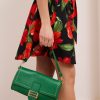 Paige – Cotton Shirt Mini Dress Poppy In Black And Red