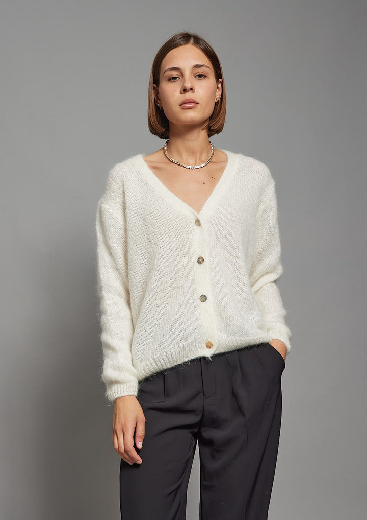 Lexi cardigan in white