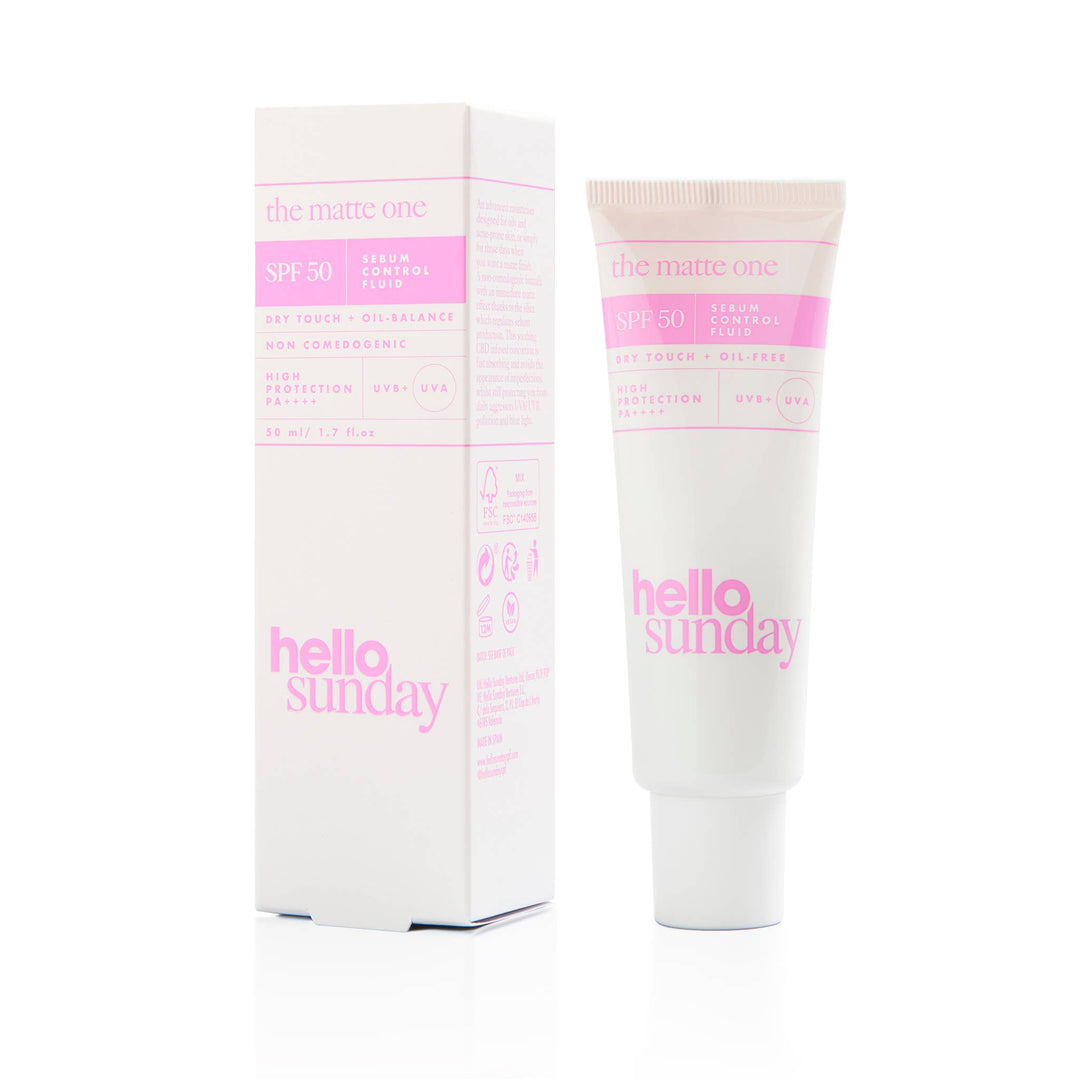 Hello Sunday The Matte Oil Control Moisturiser SPF50 50ml