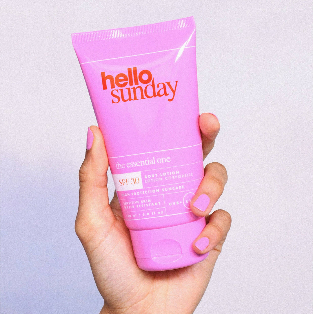 Hello sunday the one for your body - SPF30 Body moisturiser