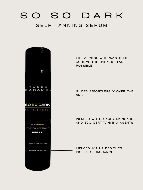 So So Dark Self Tanning Serum