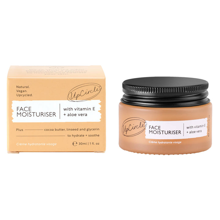 Eco Face Moisturiser with Vitamin E + Aloe Vera Travel Size