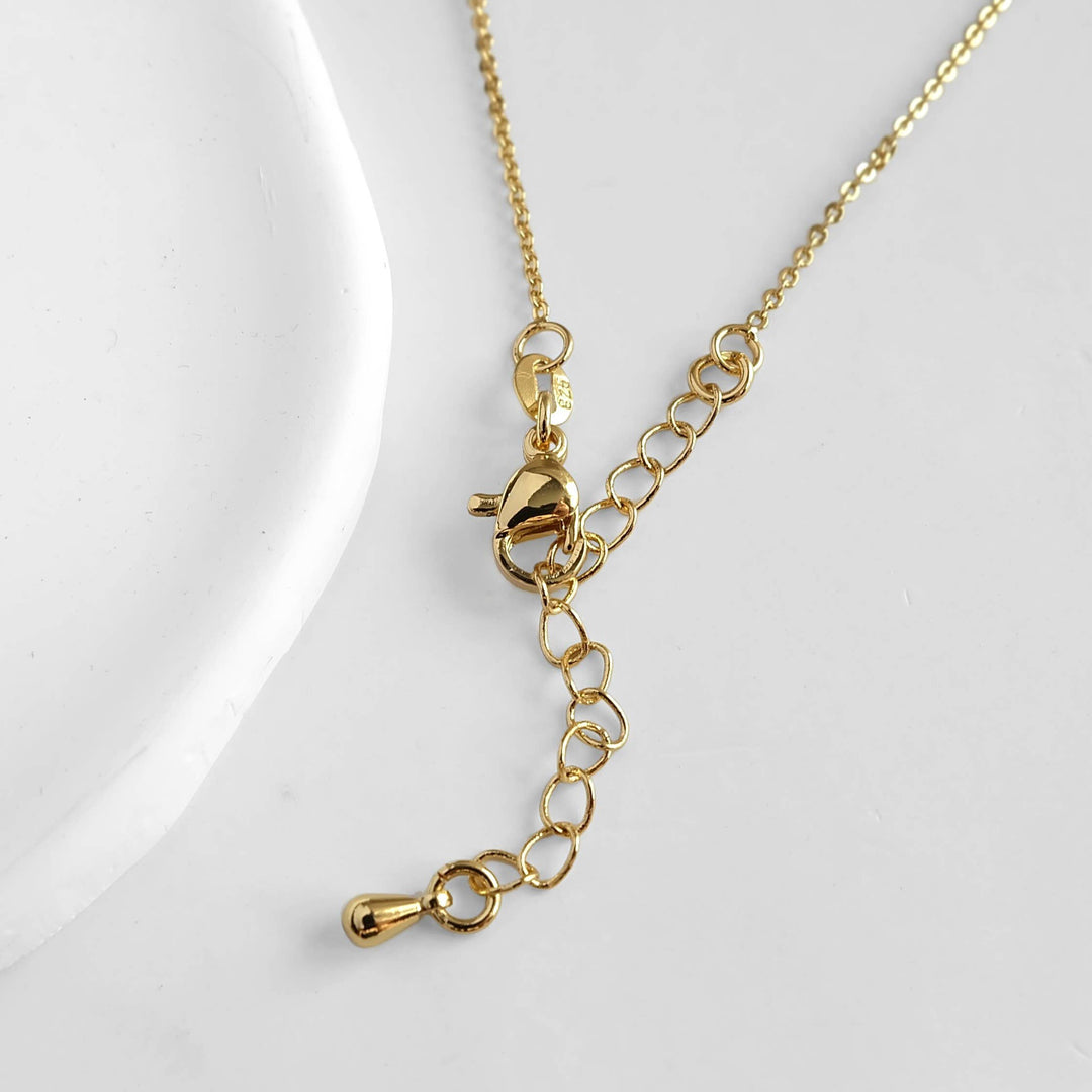 Apatite Gemstone Oval Neckalce