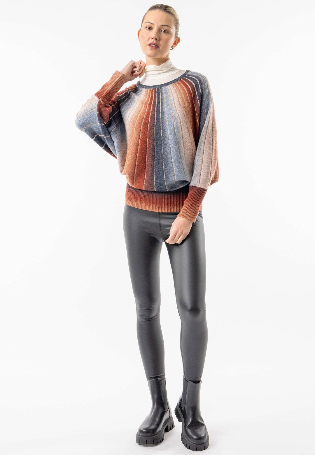 Californian Batwing Knit Jumper: California