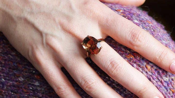 Zultanite Ring: Diamond