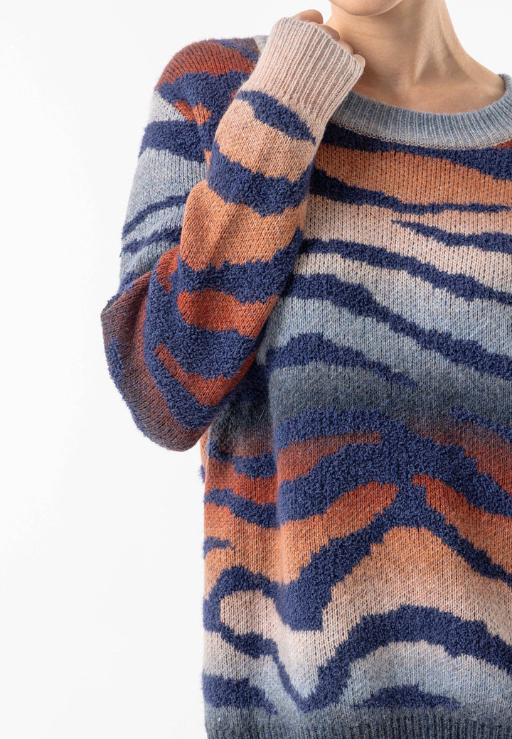 Californian Crew Neck Knit Jumper: California