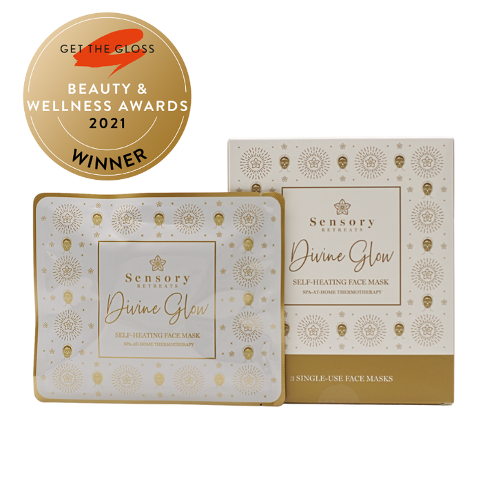 Sensory Retreats Divine Glow Self-Heating Face Mask