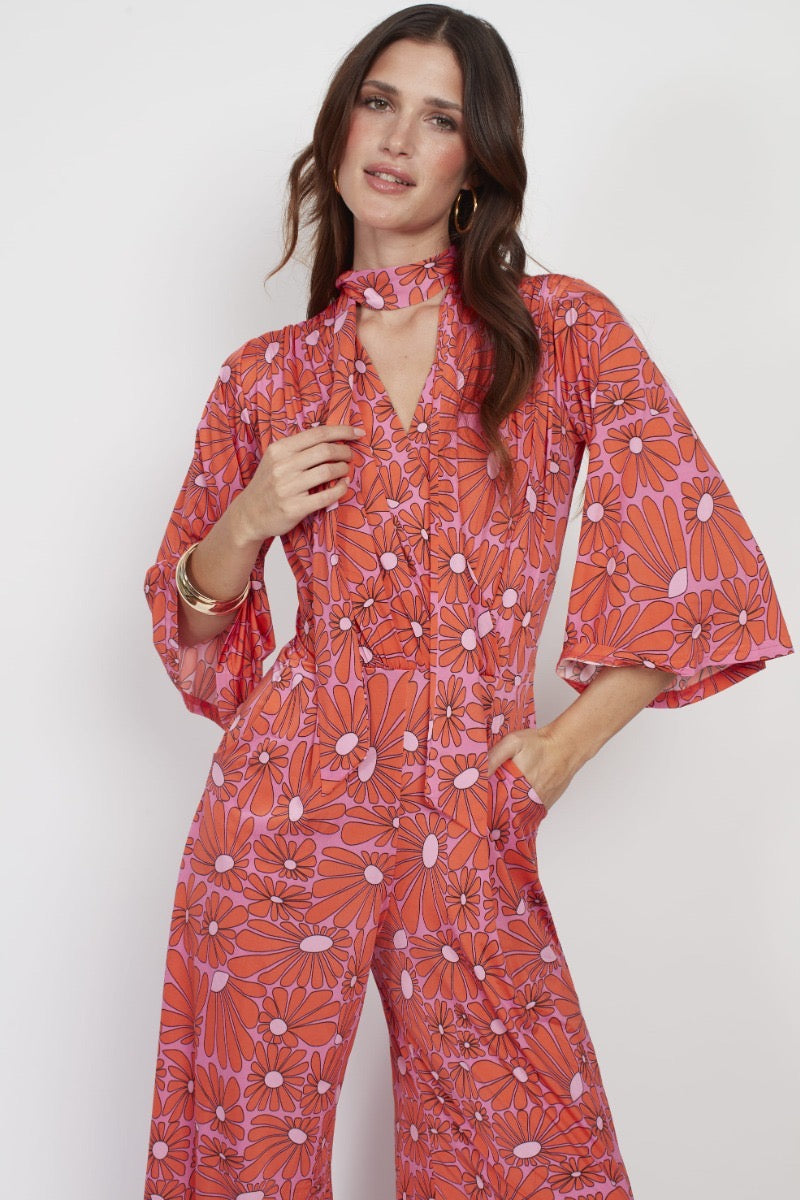LAURIE JUMPSUIT DAISY PINK