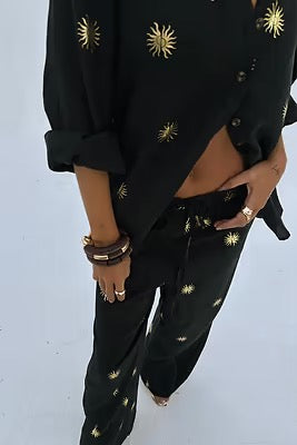 Gold Sun Elissa Trousers