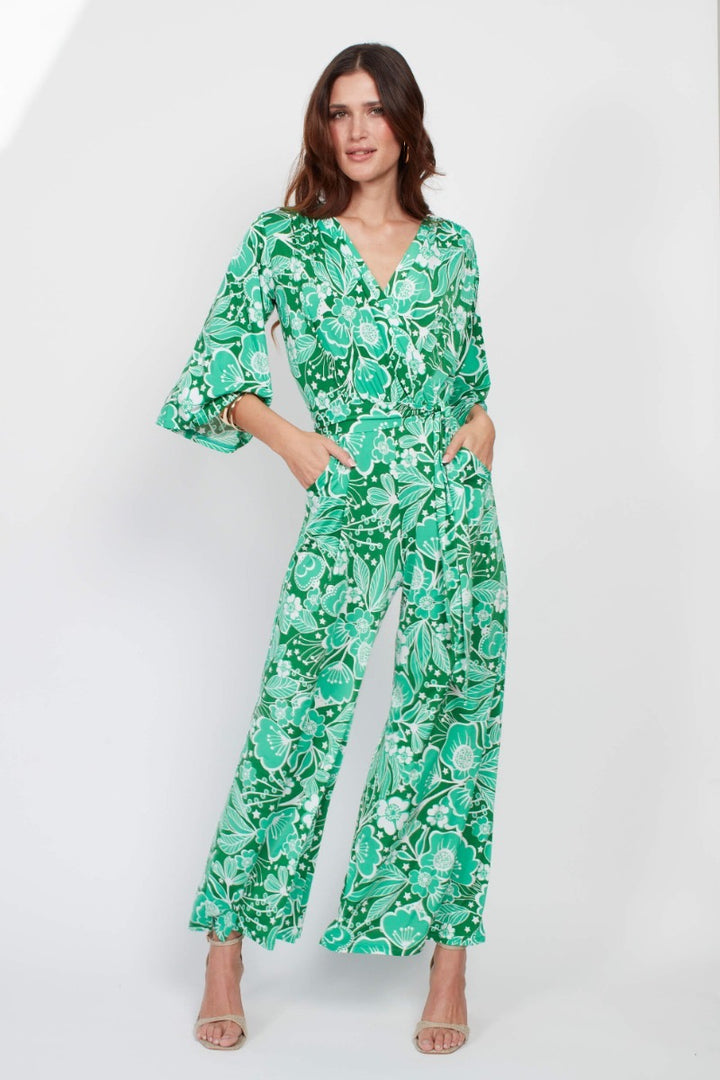 LAURIE JUMPSUIT WILDFLOWER GREEN