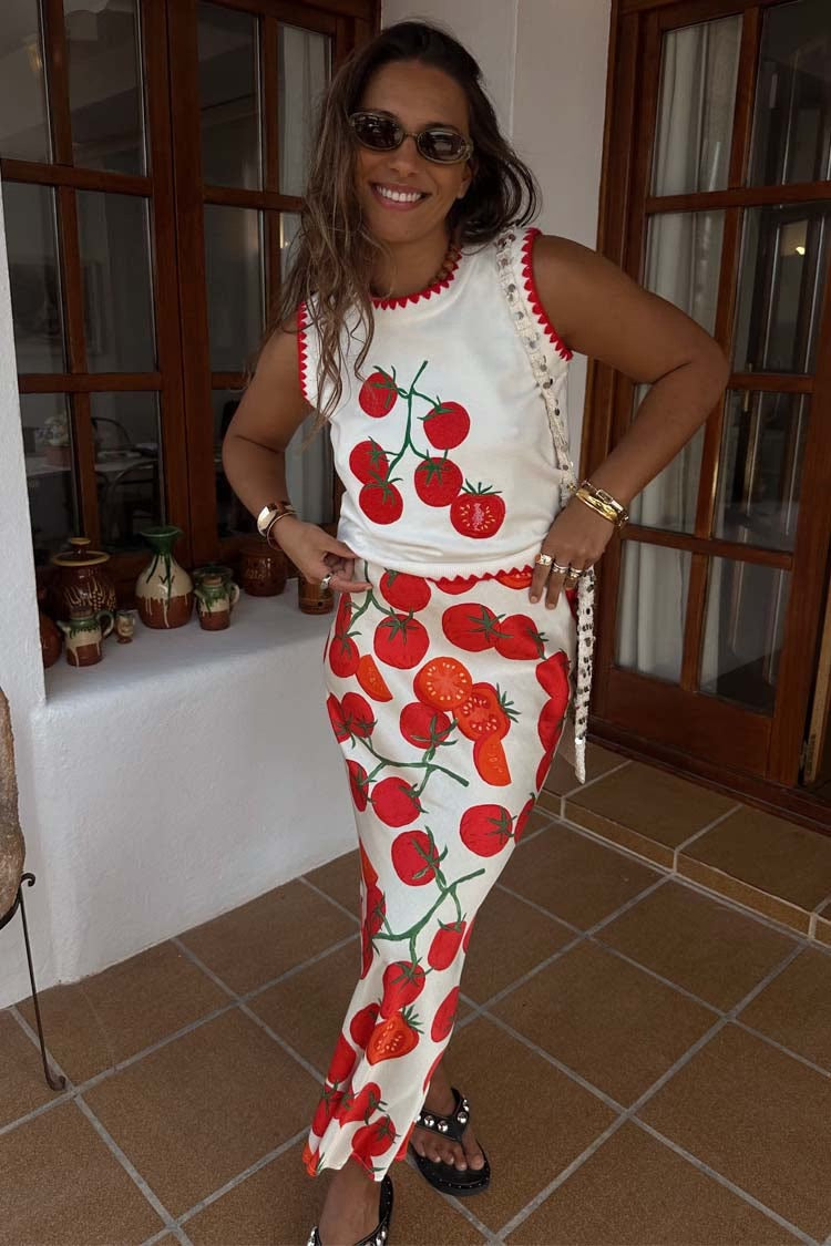Tomato Knit Tank