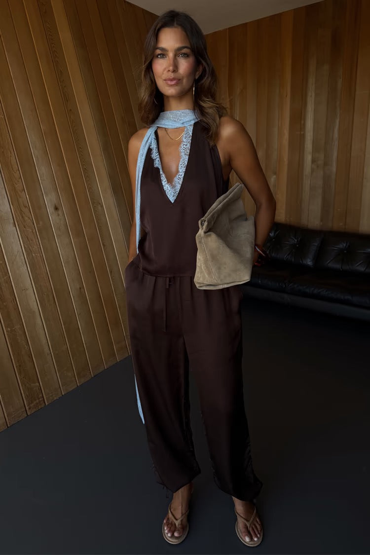 Chocolate Naomi Trousers