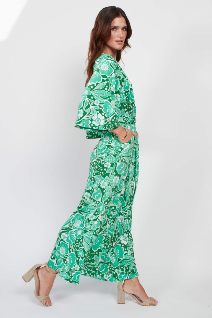 LAURIE JUMPSUIT WILDFLOWER GREEN