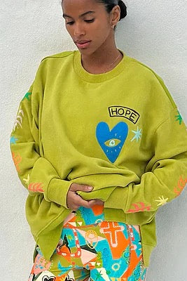 Hope Green Sweatshirt