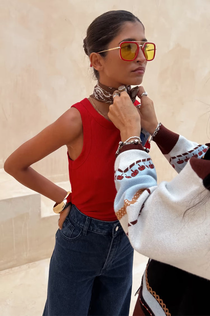 Red Tank Top