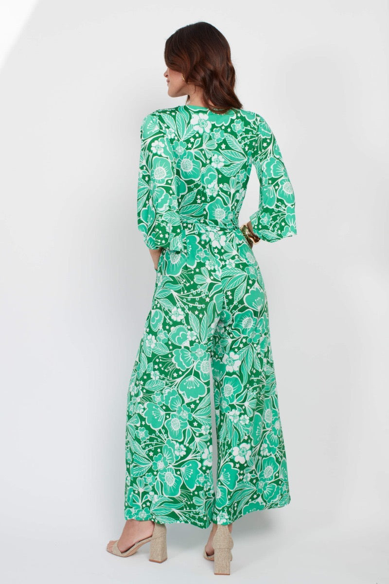 LAURIE JUMPSUIT WILDFLOWER GREEN
