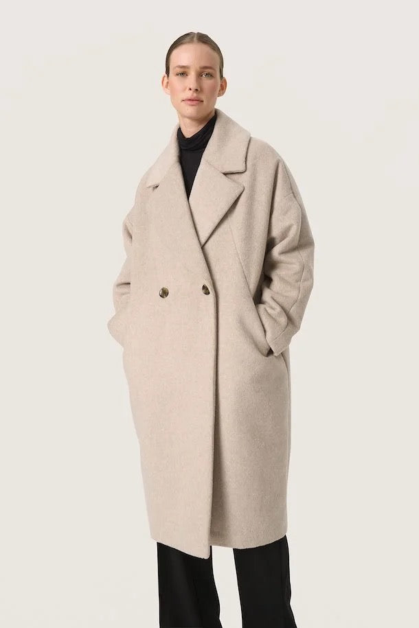 SLCALLIOPE COAT - OATMEAL