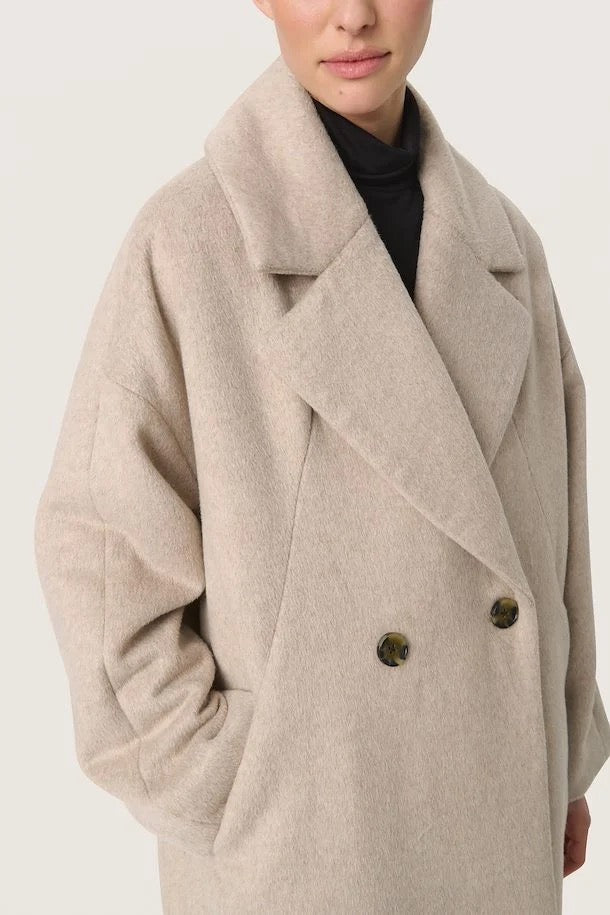 SLCALLIOPE COAT - OATMEAL