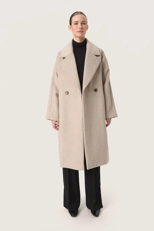 SLCALLIOPE COAT - OATMEAL