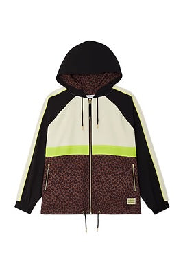 Leopard Windbreaker Jacket