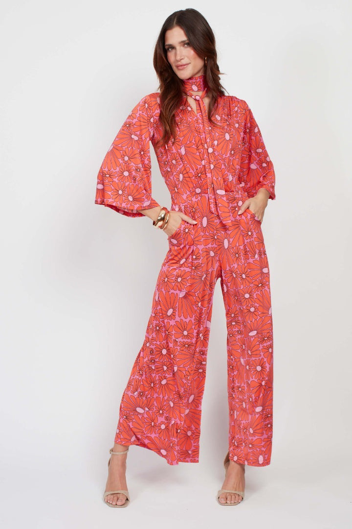 LAURIE JUMPSUIT DAISY PINK