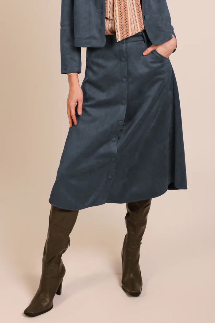 Little lies mcgraw skirt blue