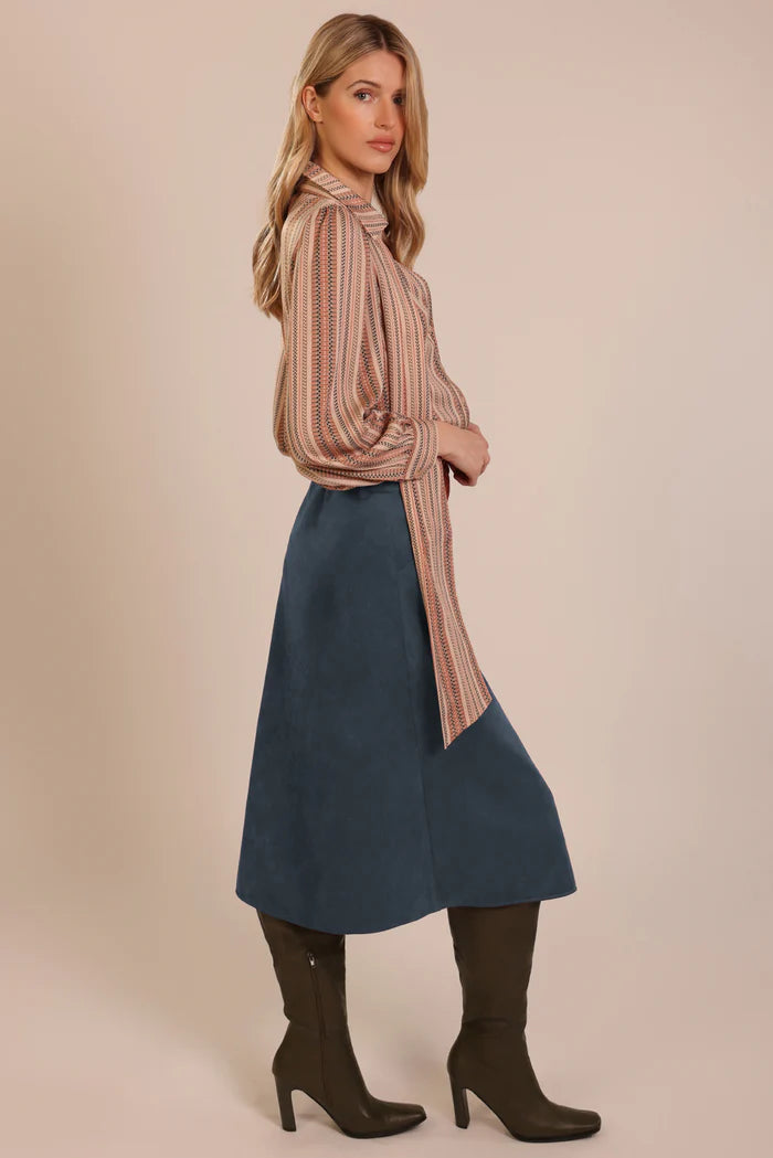 Little lies mcgraw skirt blue