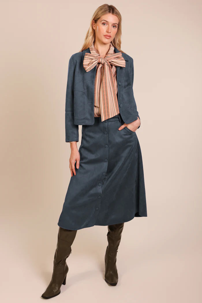 Little lies mcgraw skirt blue