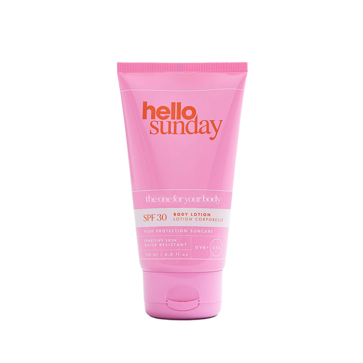 Hello sunday the one for your body - SPF30 Body moisturiser