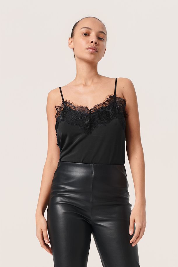 SOAKED IN LUXURY - Chemise - Black