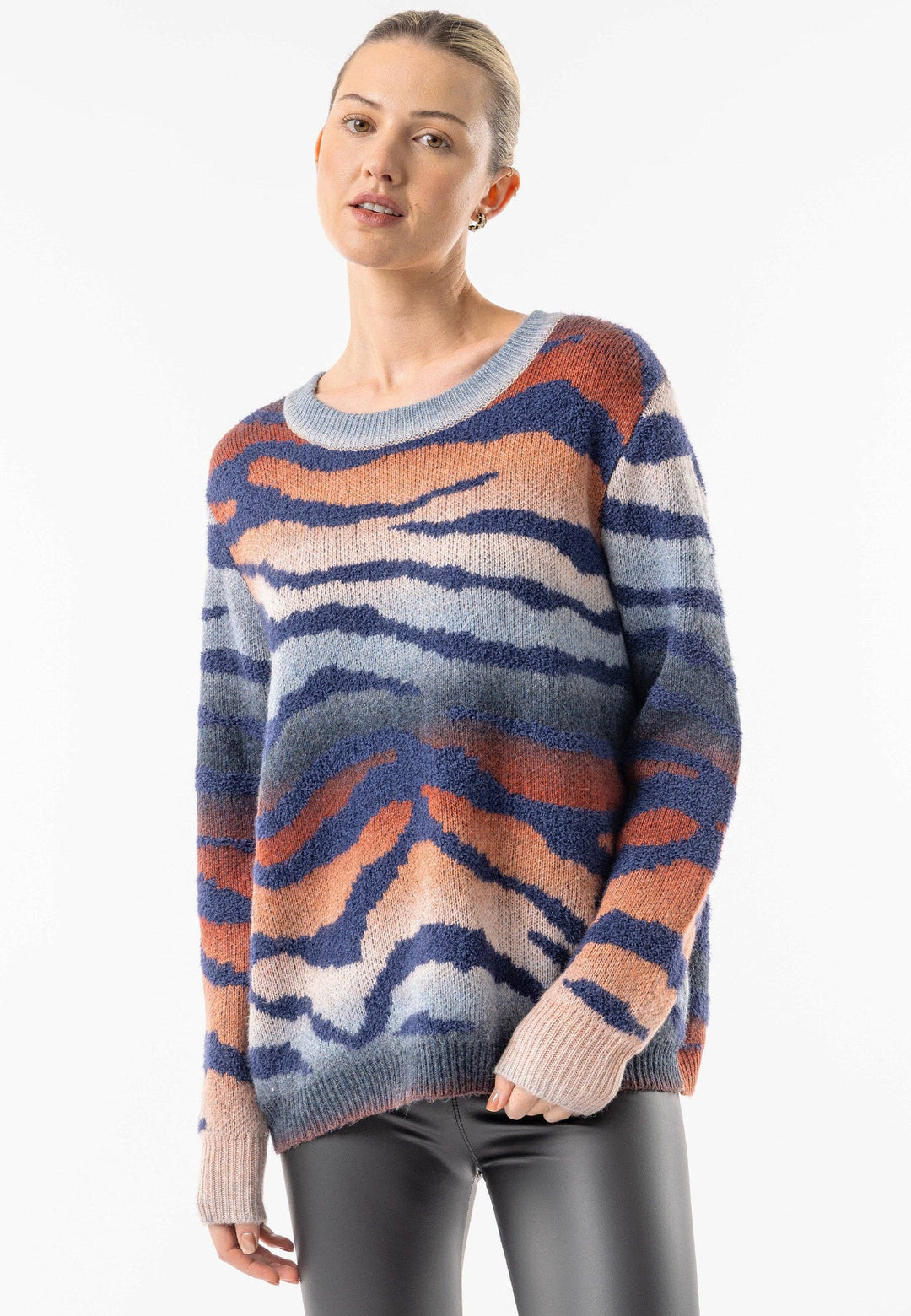 Californian Crew Neck Knit Jumper: California